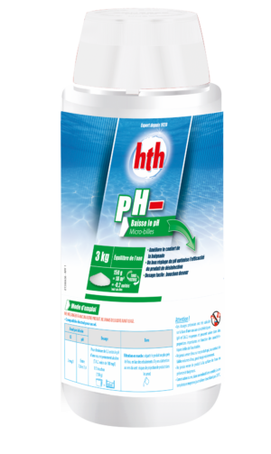 HTH pH moins poudre 3kg